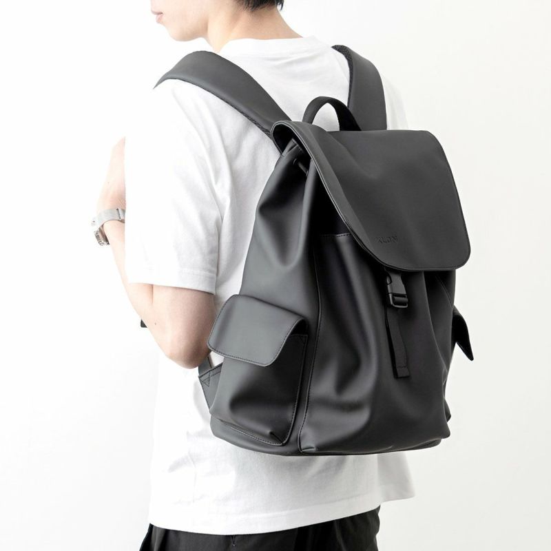 KLONリュッククローンメンズレディースMATTECOATEDRUCKSACKTRA18Lバックパックリュックサック通学通勤撥水おしゃれブラック黒ホワイト白