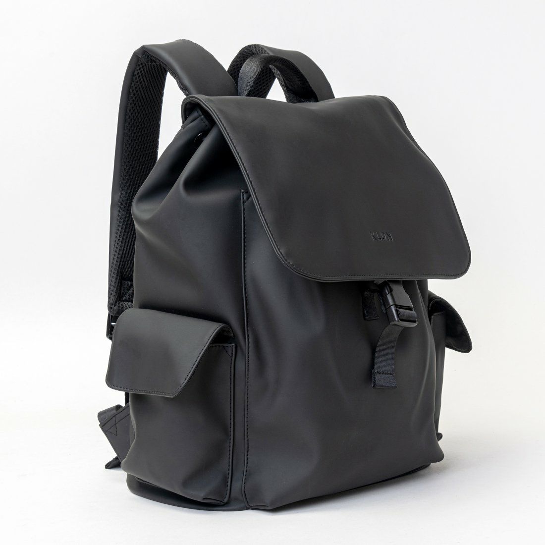 KLONリュッククローンメンズレディースMATTECOATEDRUCKSACKTRA18Lバックパックリュックサック通学通勤撥水おしゃれブラック黒ホワイト白