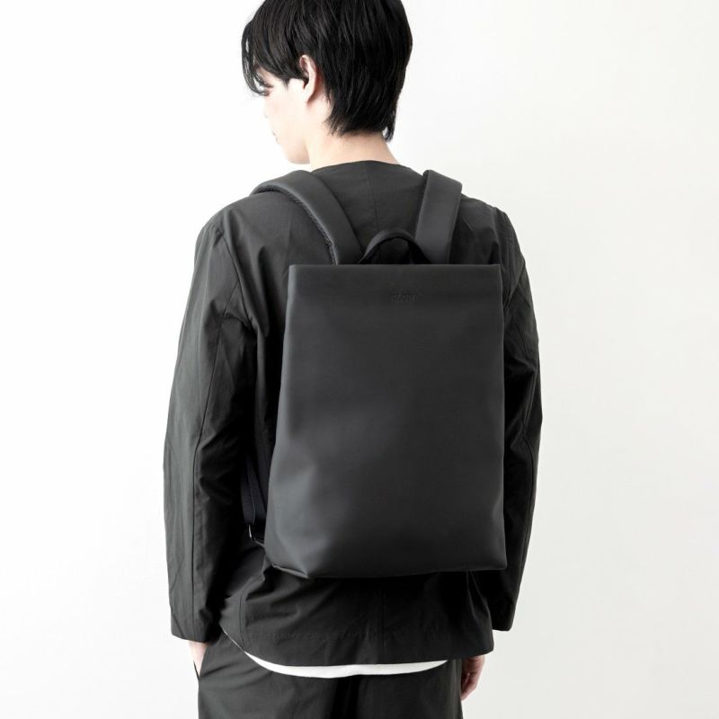 KLONリュッククローンメンズレディースMATTECOATEDRUCKSACK-SIM15Lバックパックリュックサック通学通勤撥水おしゃれブラック黒ホワイト白