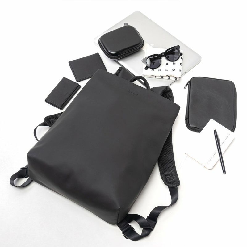 KLONリュッククローンメンズレディースMATTECOATEDRUCKSACK-SIM15Lバックパックリュックサック通学通勤撥水おしゃれブラック黒ホワイト白