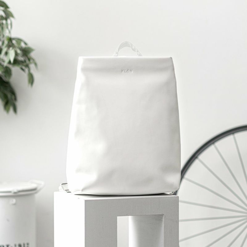 KLONリュッククローンメンズレディースMATTECOATEDRUCKSACK-SIM15Lバックパックリュックサック通学通勤撥水おしゃれブラック黒ホワイト白