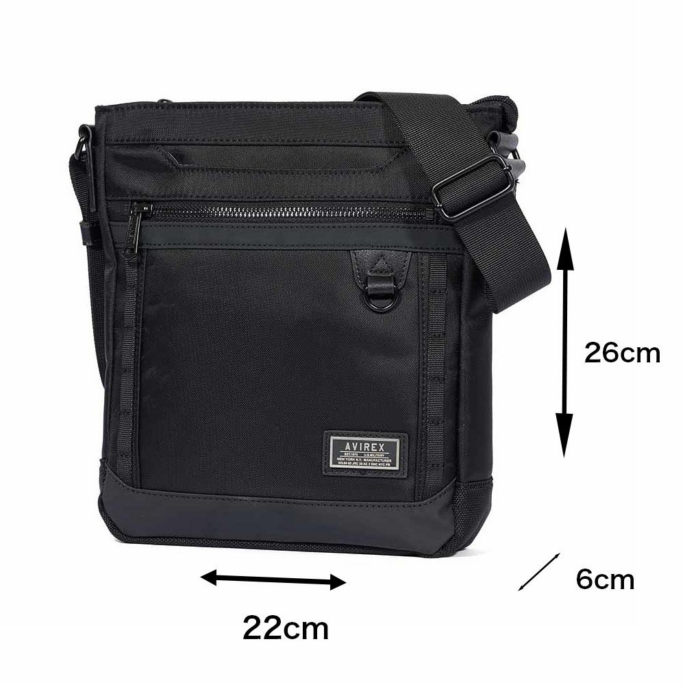 アビレックスショルダーバッグAVIREXバッグアヴィレックスメンズレディースショルダーバックショルダー斜めがけバッグ斜め掛けバッグブランド人気小さめ男性かっこいいミリタリーAX2055