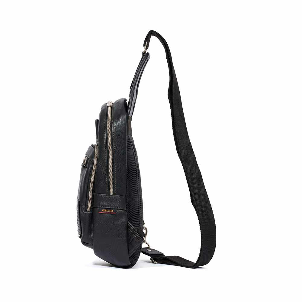 アビレックスボディバッグAVIREX大きめ大容量バッグ合皮ショルダーバッグアヴィレックスメンズレディースボディバックブランド人気かっこいい30代40代50代60代AX5001