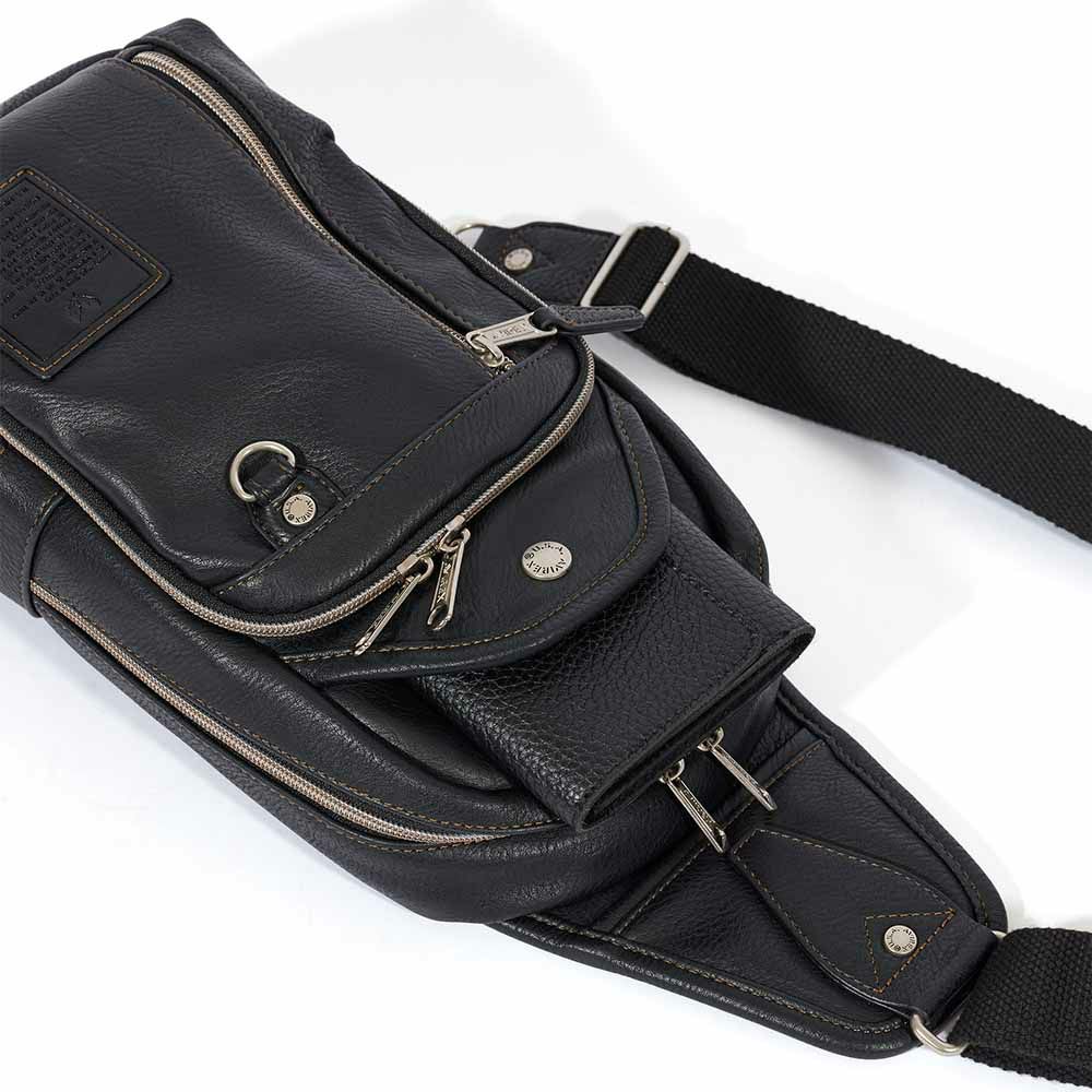 アビレックスボディバッグAVIREX大きめ大容量バッグ合皮ショルダーバッグアヴィレックスメンズレディースボディバックブランド人気かっこいい30代40代50代60代AX5001