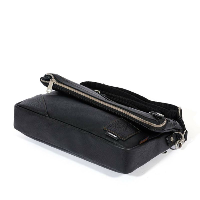 アビレックスショルダーバッグ2WAYAVIREXバッグ合皮横型ショルダーバッグアヴィレックスメンズトートバッグブランド人気かっこいい30代40代50代60代AX5003