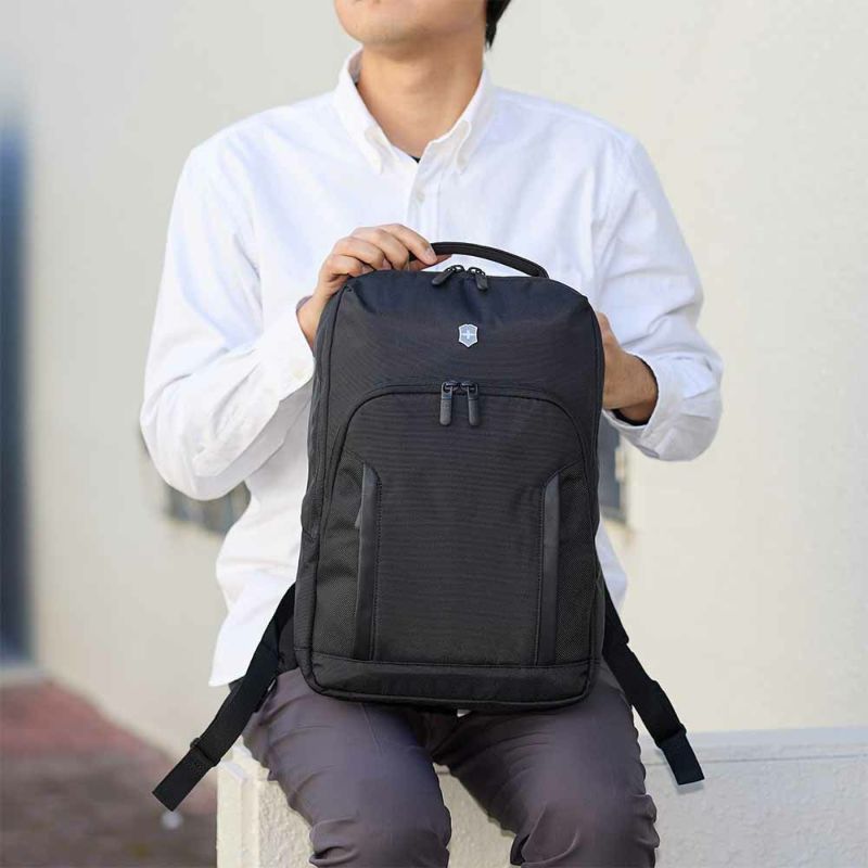 ビクトリノックスリュックビジネスリュックミニVICTORINOXビジネスバッグ小さめコンパクトA414Lアルトモントプロフェッショナルシティラップトップバックパックメンズレディース612253