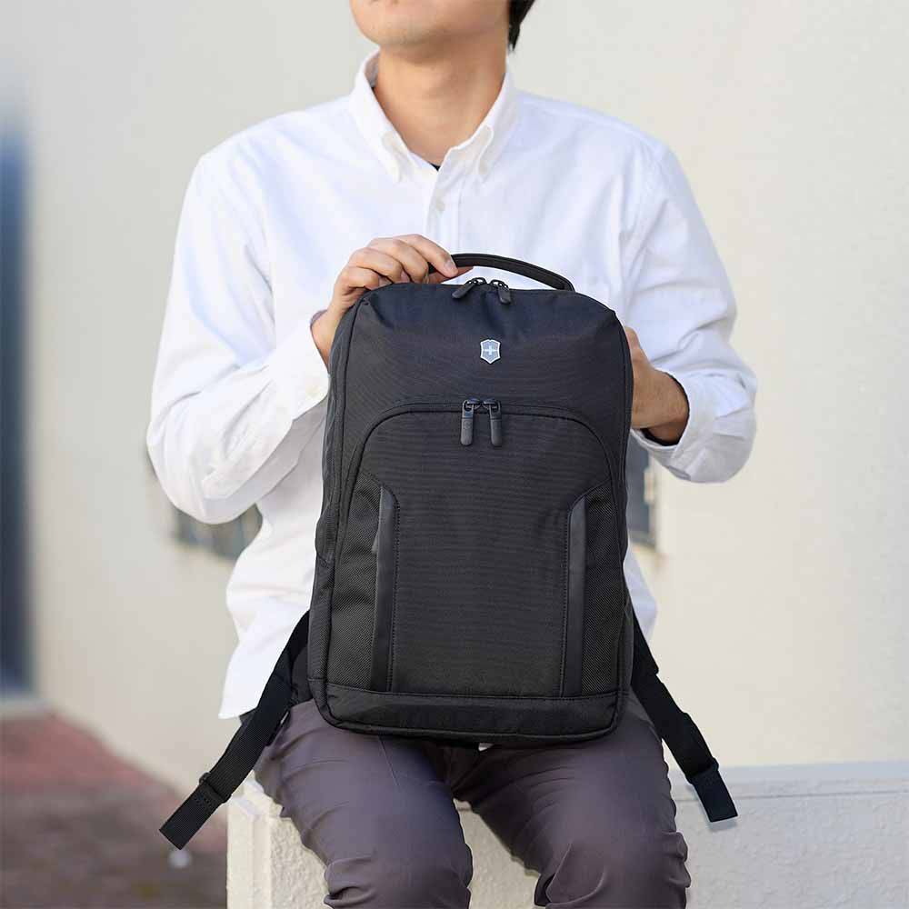 ビクトリノックスリュックビジネスリュックミニVICTORINOXビジネスバッグ小さめコンパクトA414Lアルトモントプロフェッショナルシティラップトップバックパックメンズレディース612253