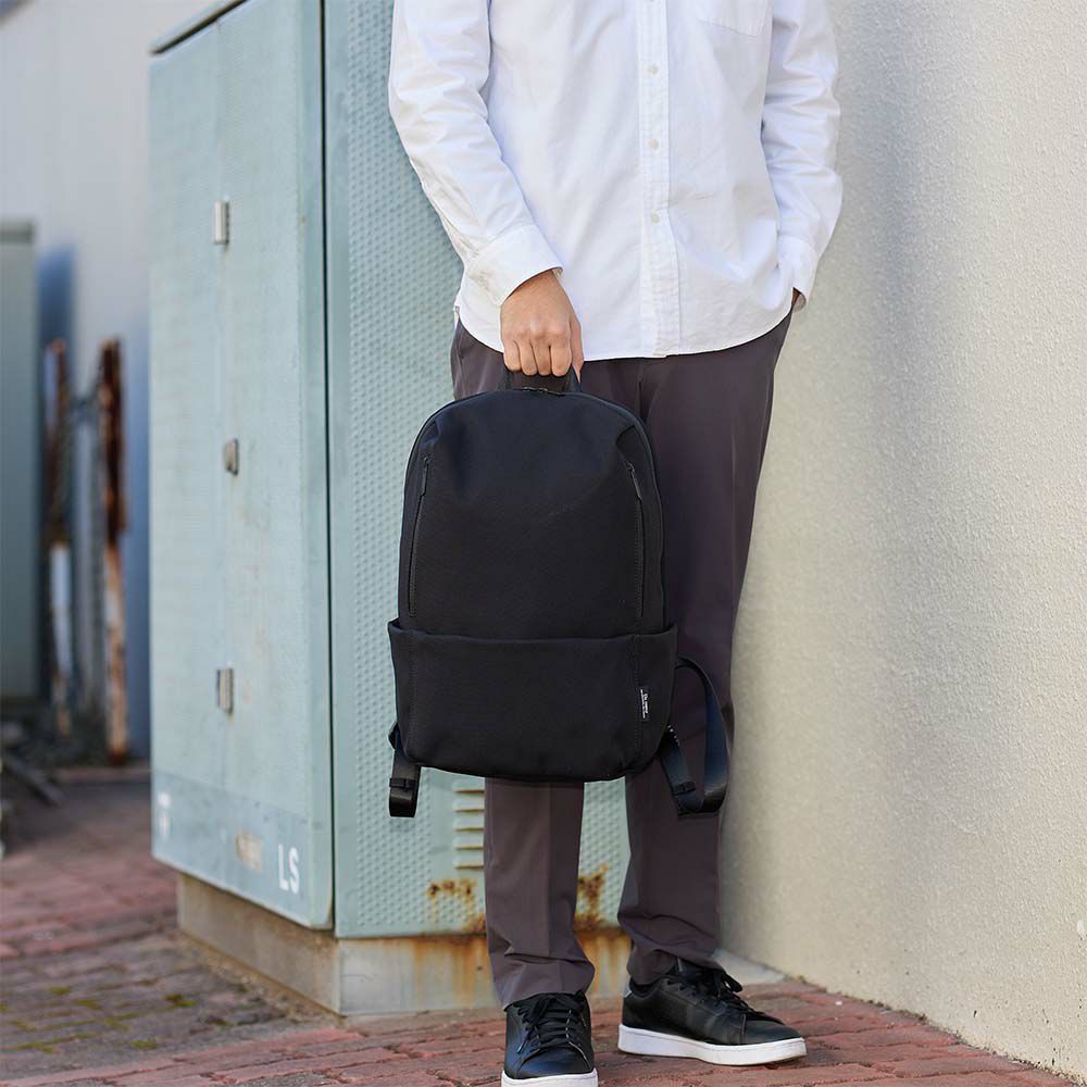 UncoeurリュックアンクールTOROIITORO2メンズレディース小さめコンパクトリュックサックおしゃれリックサックバッグシンプルブランドブラック黒無地撥水TORO2K908228N