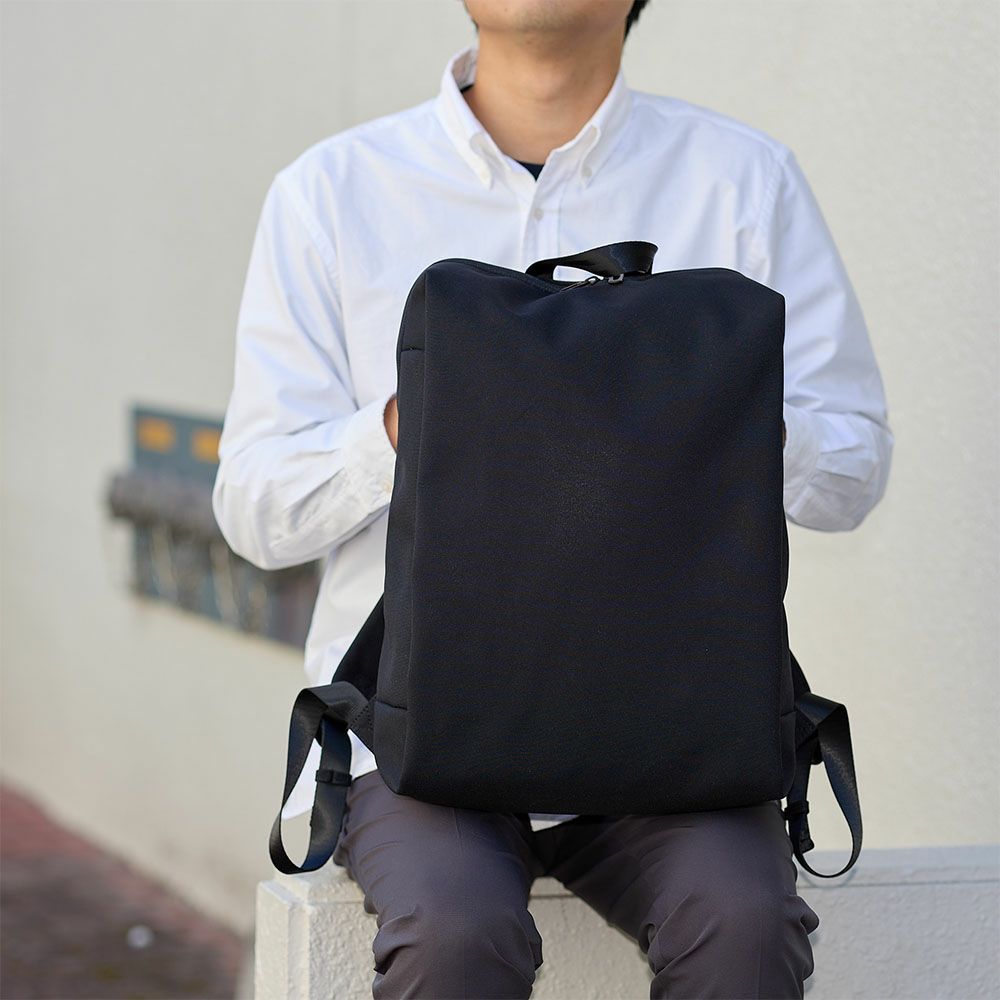 UncoeurリュックアンクールビジネスリュックスクエアTOROIITORO2メンズレディースリュックサックおしゃれリックサックバッグシンプルブランドブラック無地撥水TORO2K908229N