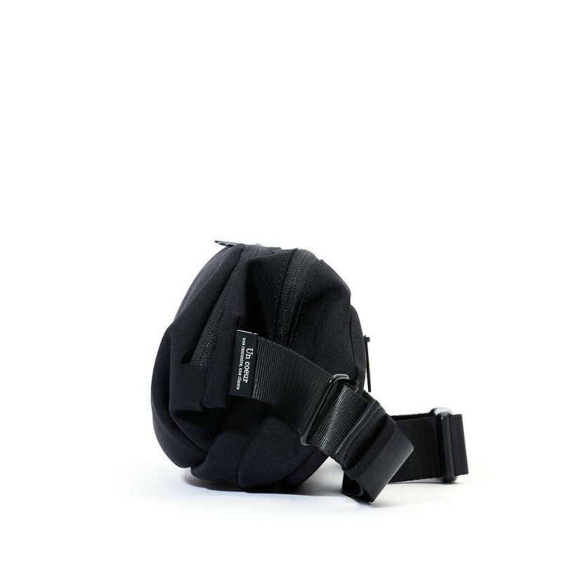 UncoeurボディバッグアンクールウエストバッグTOROIITORO2メンズレディースショルダーバッグおしゃれシンプルブランドおすすめ人気ブラック無地撥水TORO2K900161