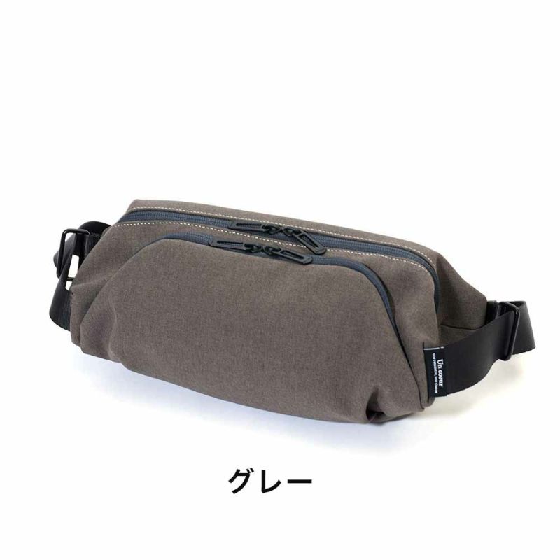 UncoeurボディバッグアンクールウエストバッグTOROIITORO2メンズレディースショルダーバッグおしゃれシンプルブランドおすすめ人気ブラック無地撥水TORO2K900161