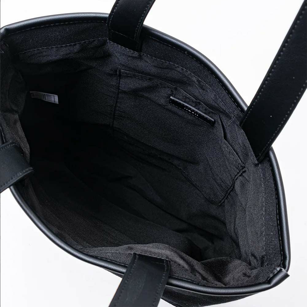KLONトートバッグクローンメンズレディースPORTRAITCANVASTOTEBAGBLACKWHITE肩掛けカバンおしゃれ通学通勤ブラック黒ホワイト白