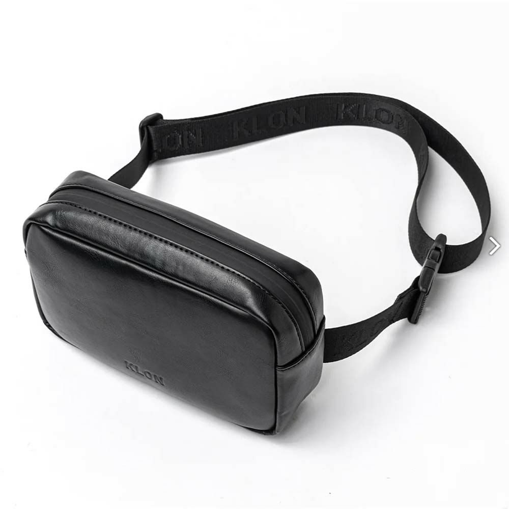 KLONボディバッグクローンメンズレディース2WAYBODYBAGボディバックワンショルダーバッグウエストバッグおしゃれブラック黒
