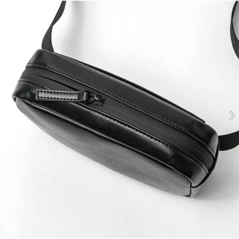 KLONボディバッグクローンメンズレディース2WAYBODYBAGボディバックワンショルダーバッグウエストバッグおしゃれブラック黒