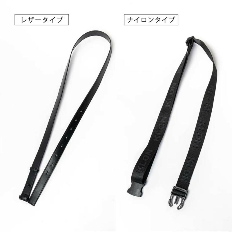 KLONボディバッグクローンメンズレディース2WAYBODYBAGボディバックワンショルダーバッグウエストバッグおしゃれブラック黒