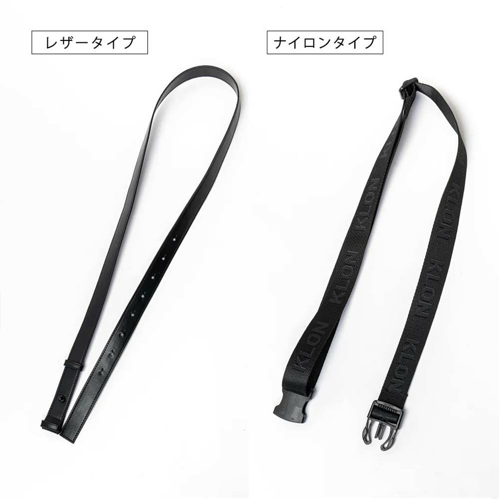 KLONボディバッグクローンメンズレディース2WAYBODYBAGボディバックワンショルダーバッグウエストバッグおしゃれブラック黒