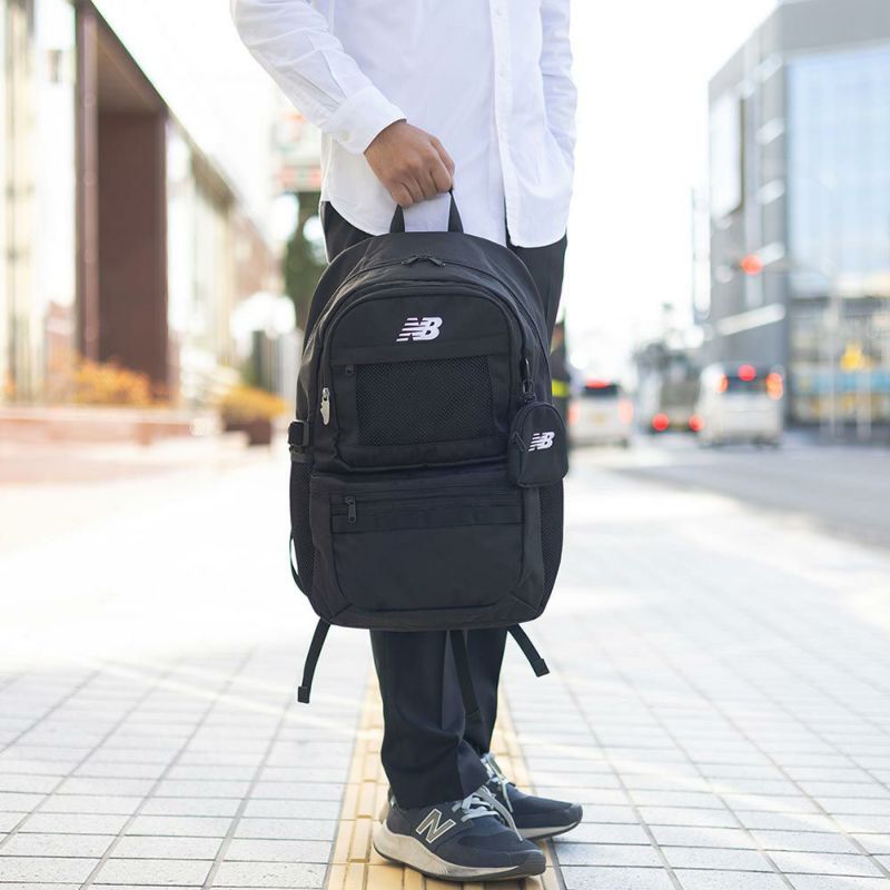 【2025新作】ニューバランスリュック通学ポーチ付き限定モデルnewbalance30LB4男子女子大容量おしゃれリュックサック中学生高校生女子高生メンズレディーススポーツリュック通学リュックLAB55684