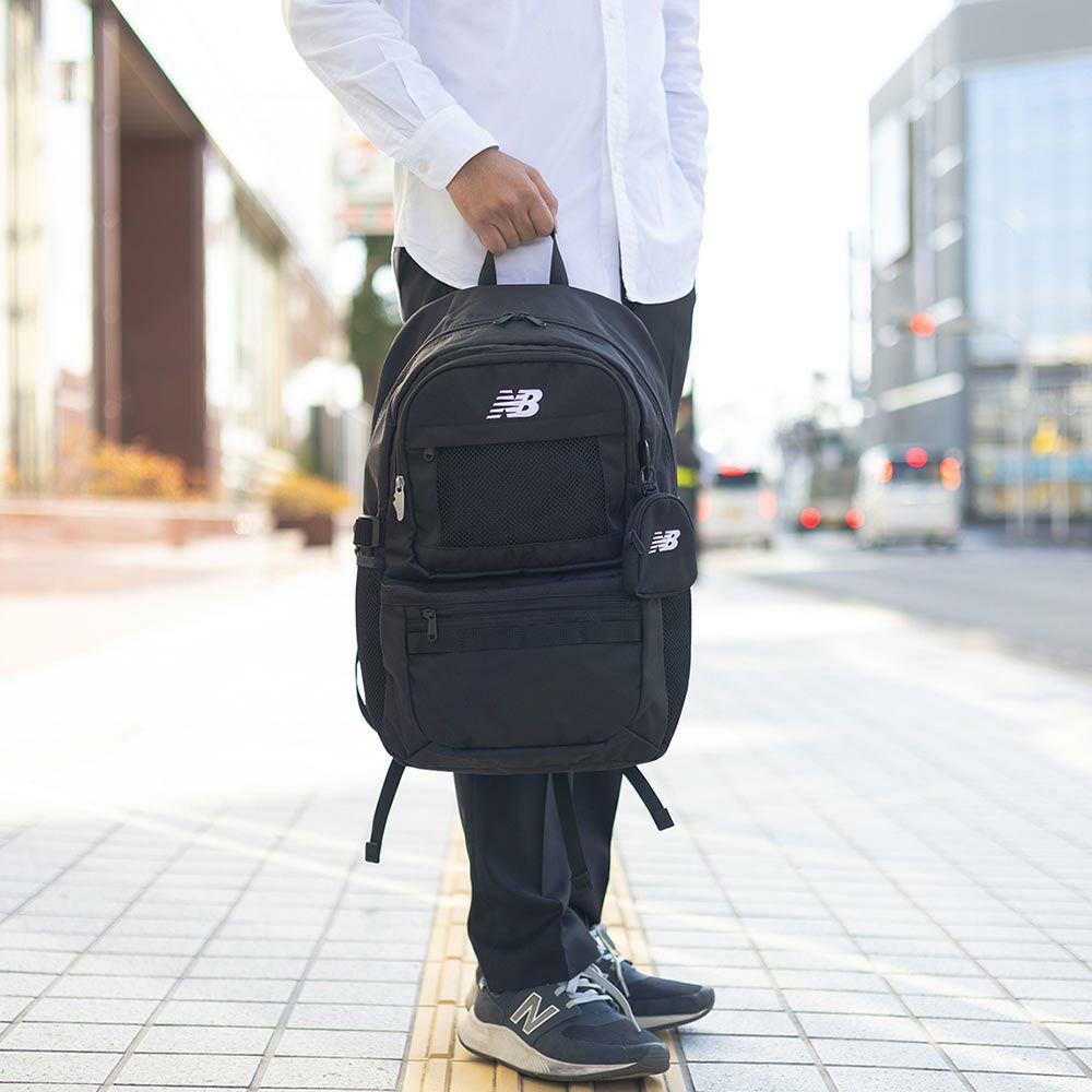 【2025新作】ニューバランスリュック通学ポーチ付き限定モデルnewbalance30LB4男子女子大容量おしゃれリュックサック中学生高校生女子高生メンズレディーススポーツリュック通学リュックLAB55684
