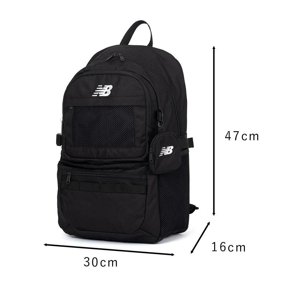 【2025新作】ニューバランスリュック通学ポーチ付き限定モデルnewbalance30LB4男子女子大容量おしゃれリュックサック中学生高校生女子高生メンズレディーススポーツリュック通学リュックLAB55684