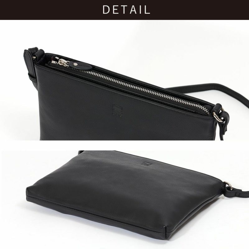 サコッシュショルダーバッグメンズ本革レザーブランドファスナー付き革大容量大きめ人気おすすめサコッシュバッグレディース斜めがけ大人30代40代50代エペepeepe006