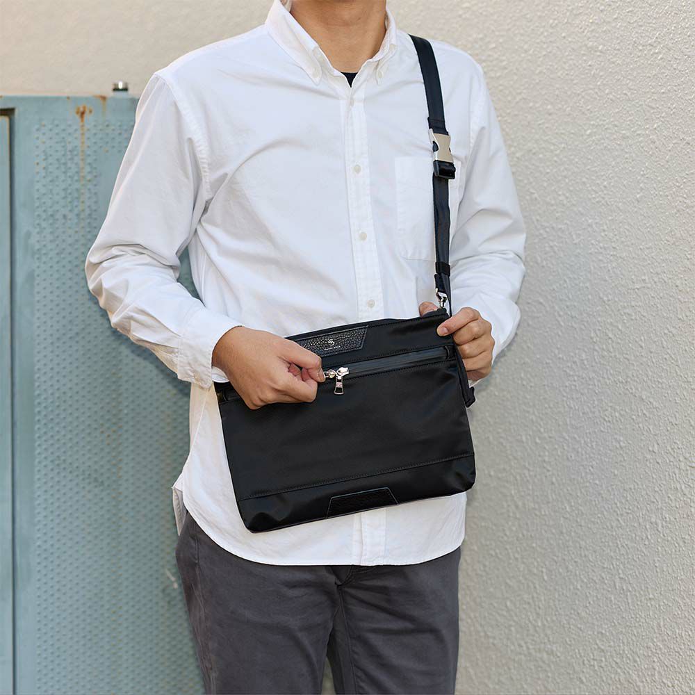 【正規取扱店】マスターピースサコッシュバッグmaster-pieceショルダーバッグmasterpieceプログレスProgressメンズショルダーバック斜めがけ大きめブランドおしゃれ大容量人気おすすめ日本製No.02394