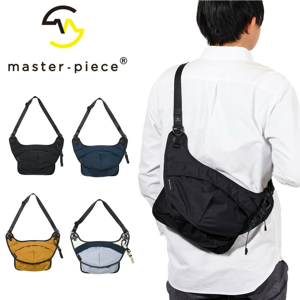 【正規取扱店】マスターピースショルダーバッグmaster-pieceバッグmasterpiecefaceフロントパックメンズショルダーバック斜めがけ大容量ブランドおしゃれ人気おすすめ日本製No.02870