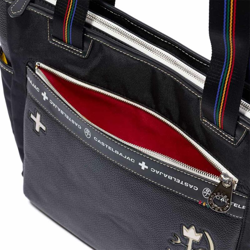 カステルバジャックトートバッグバッグCASTELBAJACコネクトメンズレディースA4トートトートバック肩掛けカバンブランドかっこいいおしゃれ人気大きめファスナー付き大容量おすすめ83711