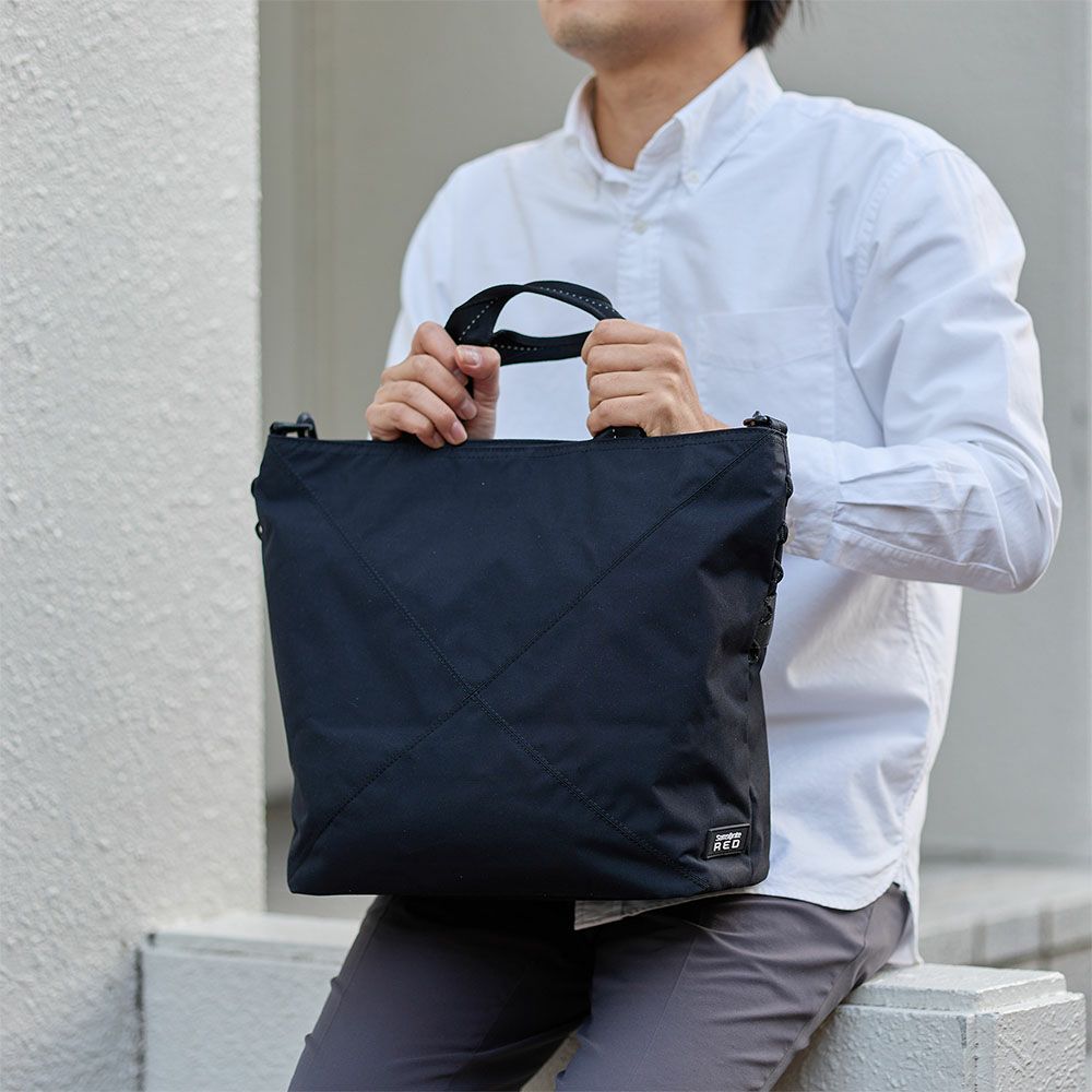 サムソナイトレッドトートバッグSamsoniteREDエクスサックスタンダード2WAYツーウェイトートバッグメンズレディース大容量肩掛けカバン通勤ビジネスカジュアルブランド人気かっこいい148667