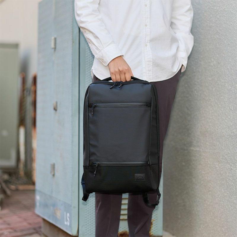 マッキントッシュフィロソフィーリュックB414インチPC収納13L1気室メンズレディースMACKINTOSHPHILOSOPHYトロッターバッグ5ビジネスリュックリュックサックスリムコンパクト68185