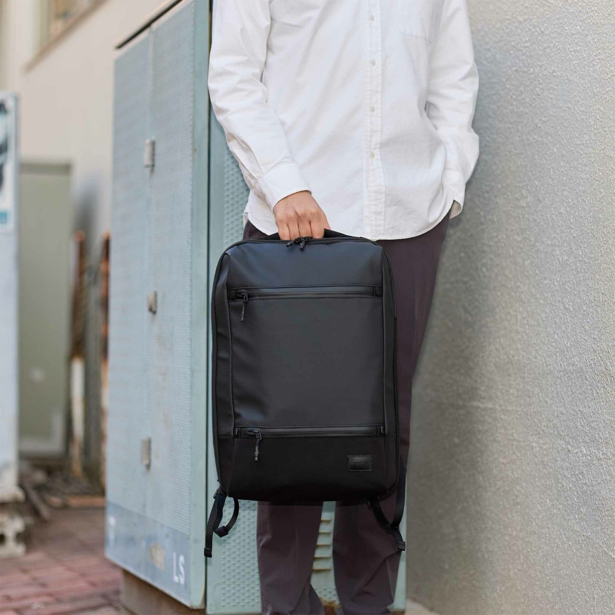 マッキントッシュフィロソフィーリュックB415.6インチPC収納16L2気室メンズレディースMACKINTOSHPHILOSOPHYトロッターバッグ5ビジネスリュックリュックサック大容量大きめ68186