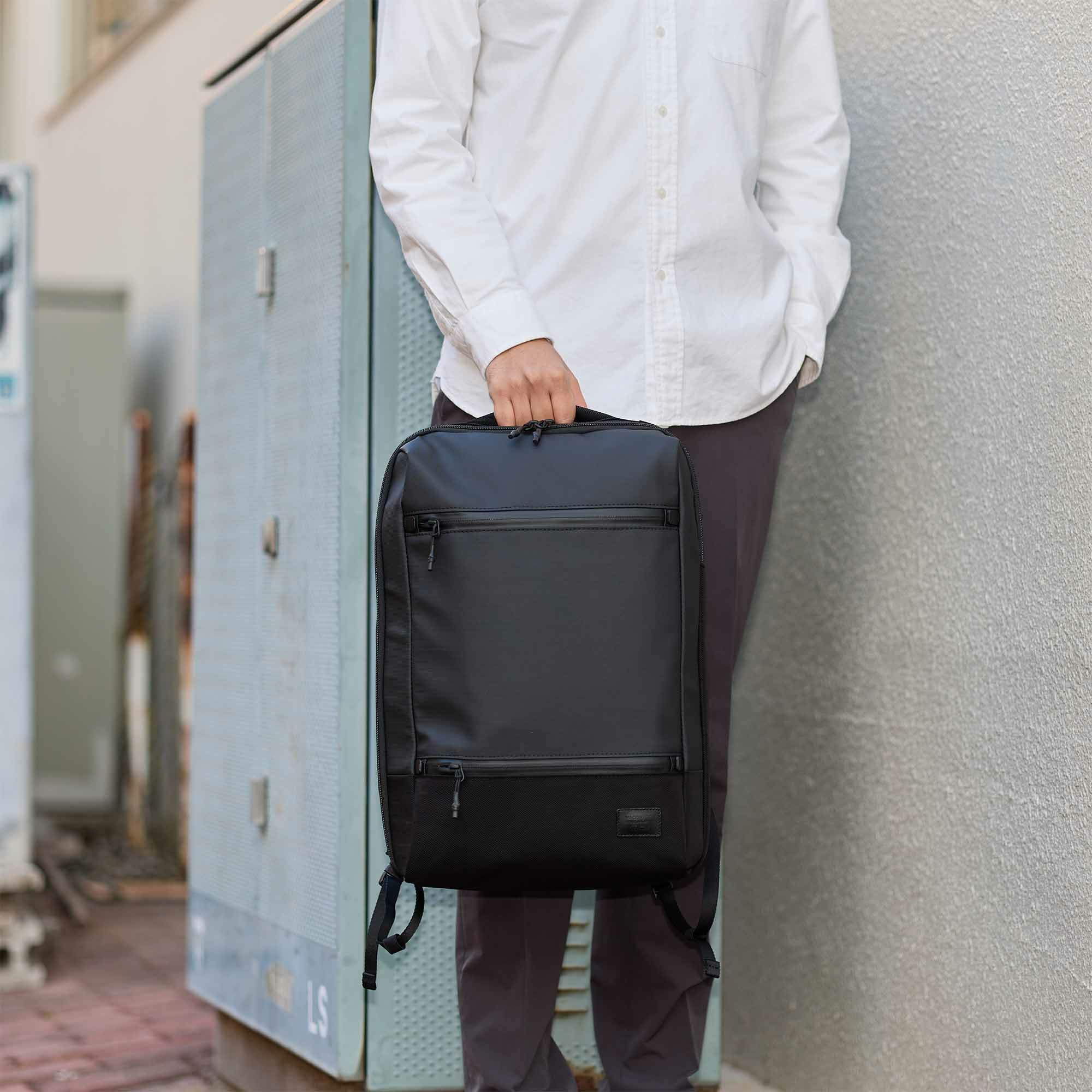 マッキントッシュフィロソフィーリュックB415.6インチPC収納16L2気室メンズレディースMACKINTOSHPHILOSOPHYトロッターバッグ5ビジネスリュックリュックサック大容量大きめ68186