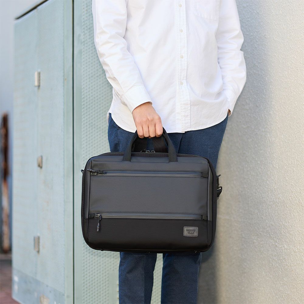 マッキントッシュフィロソフィービジネスバッグブリーフケースA414インチPC収納12L1気室メンズレディースMACKINTOSHPHILOSOPHYトロッターバッグ5ビジネスビジネスバック68181