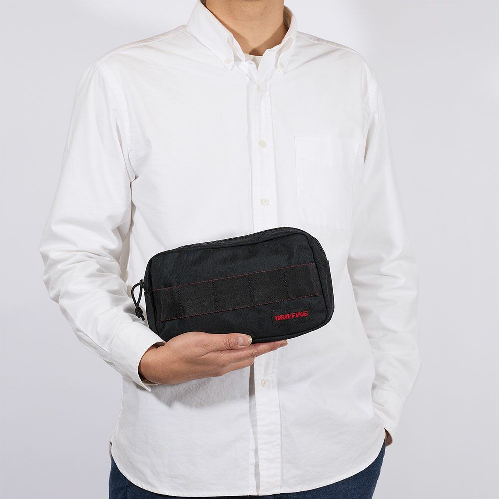 ブリーフィングポーチBRIEFINGONEZIPPOUCHMWGENIIガジェットポーチガジェットケース小物入れメンズレディース充電器周辺機器小物BRA233A38
