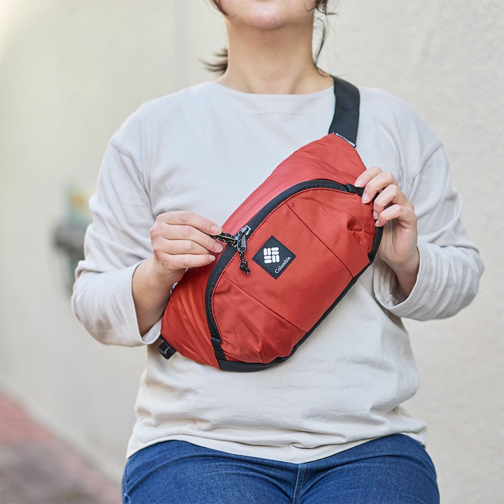 コロンビアボディバッグヒップバッグColumbiaショルダーバッグウエストバッグメンズレディースワンショルダーバッグボディバック斜めがけ斜め掛けブランドパナシーアヒップバッグPU8666
