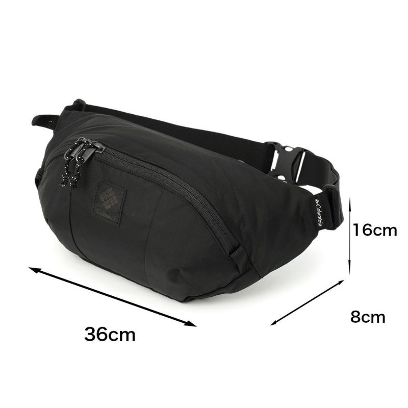 コロンビアボディバッグヒップバッグColumbiaショルダーバッグウエストバッグメンズレディースワンショルダーバッグボディバック斜めがけ斜め掛けブランドパナシーアヒップバッグPU8666