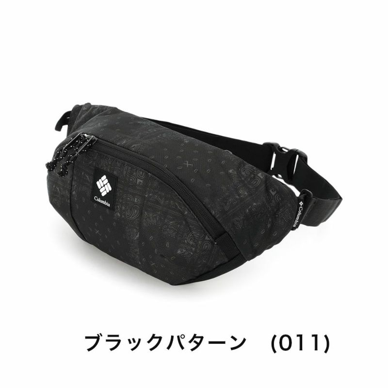 コロンビアボディバッグヒップバッグColumbiaショルダーバッグウエストバッグメンズレディースワンショルダーバッグボディバック斜めがけ斜め掛けブランドパナシーアヒップバッグPU8666