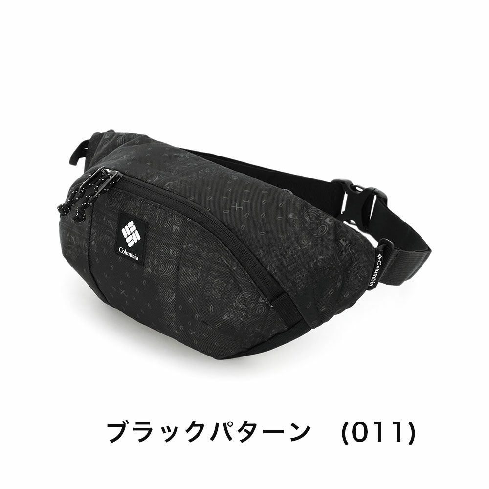 コロンビアボディバッグヒップバッグColumbiaショルダーバッグウエストバッグメンズレディースワンショルダーバッグボディバック斜めがけ斜め掛けブランドパナシーアヒップバッグPU8666