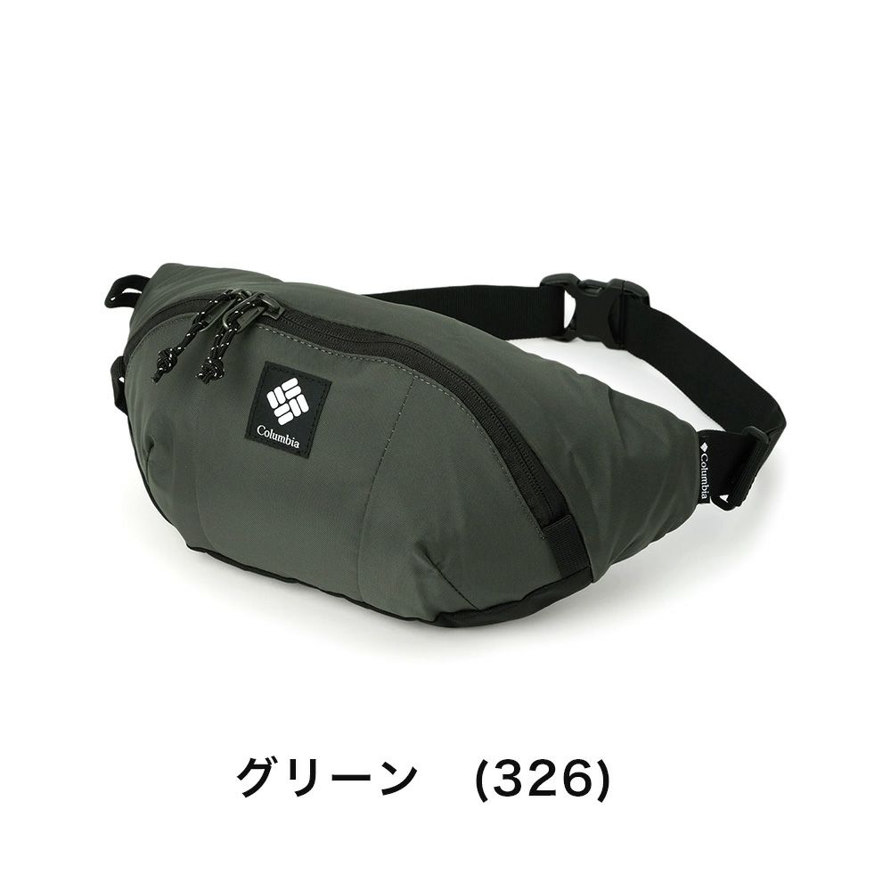 コロンビアボディバッグヒップバッグColumbiaショルダーバッグウエストバッグメンズレディースワンショルダーバッグボディバック斜めがけ斜め掛けブランドパナシーアヒップバッグPU8666