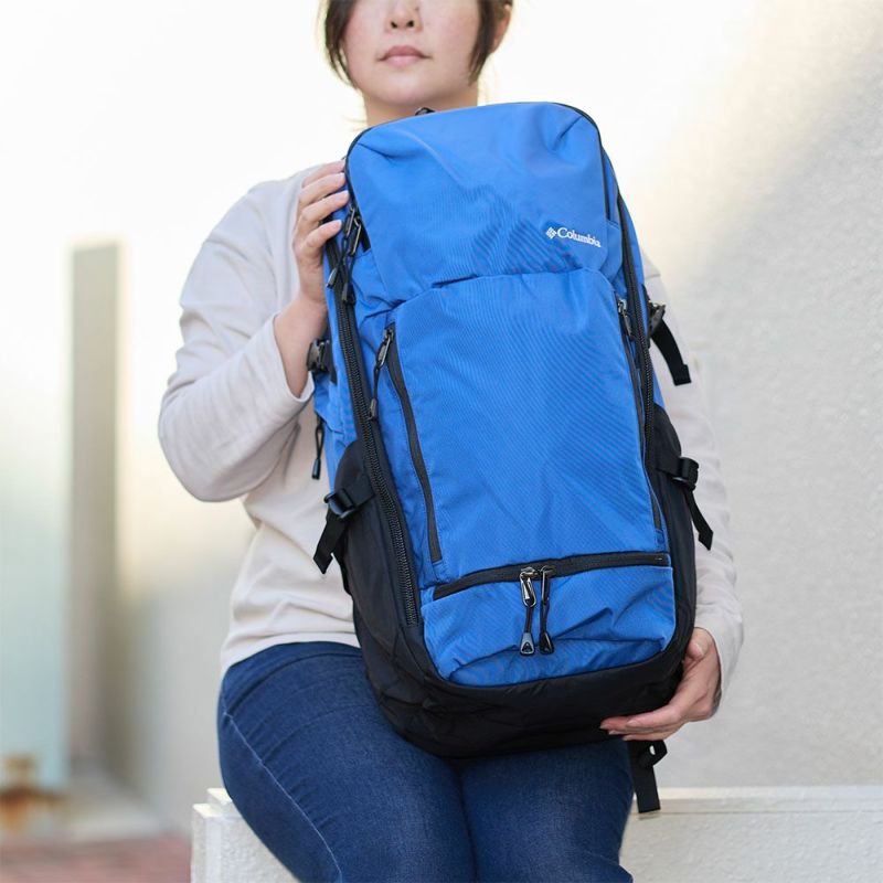 【2024新作】コロンビアリュックColumbia36Lペッパーロックバックパック大容量メンズレディースリュックサック撥水通学通勤アウトドア男子女子大学生大学大人おしゃれ大容量丈夫登山PU8710