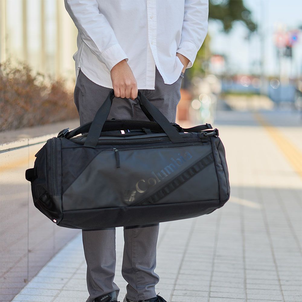 コロンビアボストンバッグリュック40Lブレムナースロープダッフルダッフルバッグリュックボストンボストンリュック2WAYメンズレディース大容量男子高校生大学生大人修学旅行部活1泊2泊PU8677