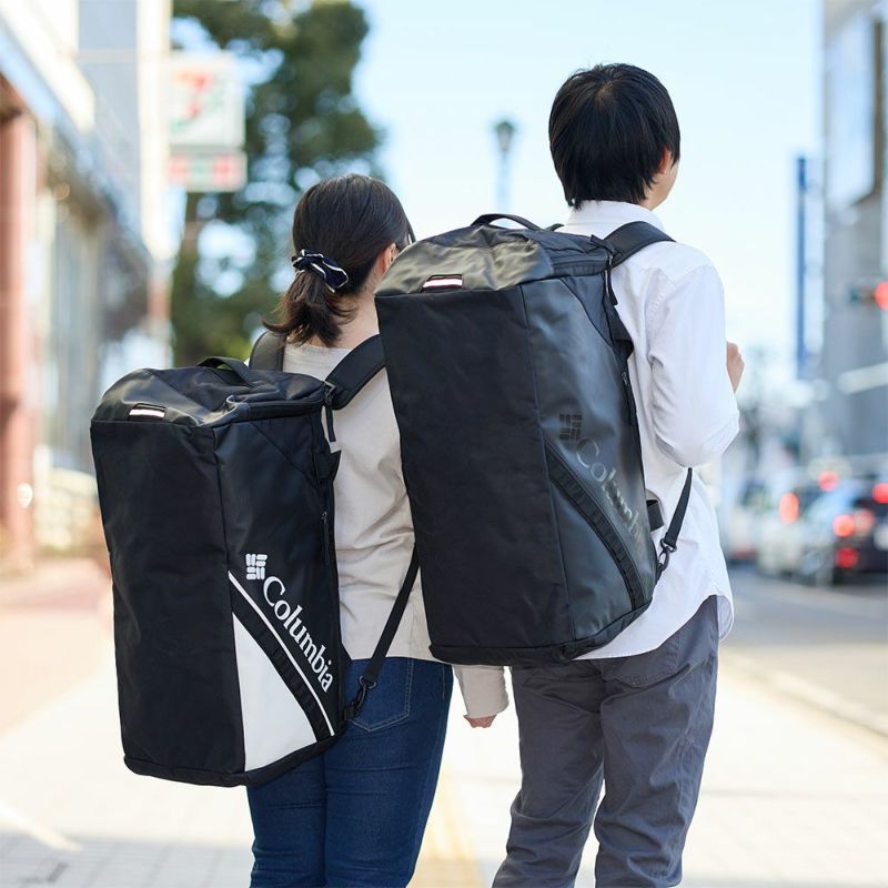 コロンビアボストンバッグリュック55Lブレムナースロープダッフルダッフルバッグリュックボストンボストンリュック2WAYメンズレディース大容量高校生大学生大人修学旅行部活旅行スポーツPU8676