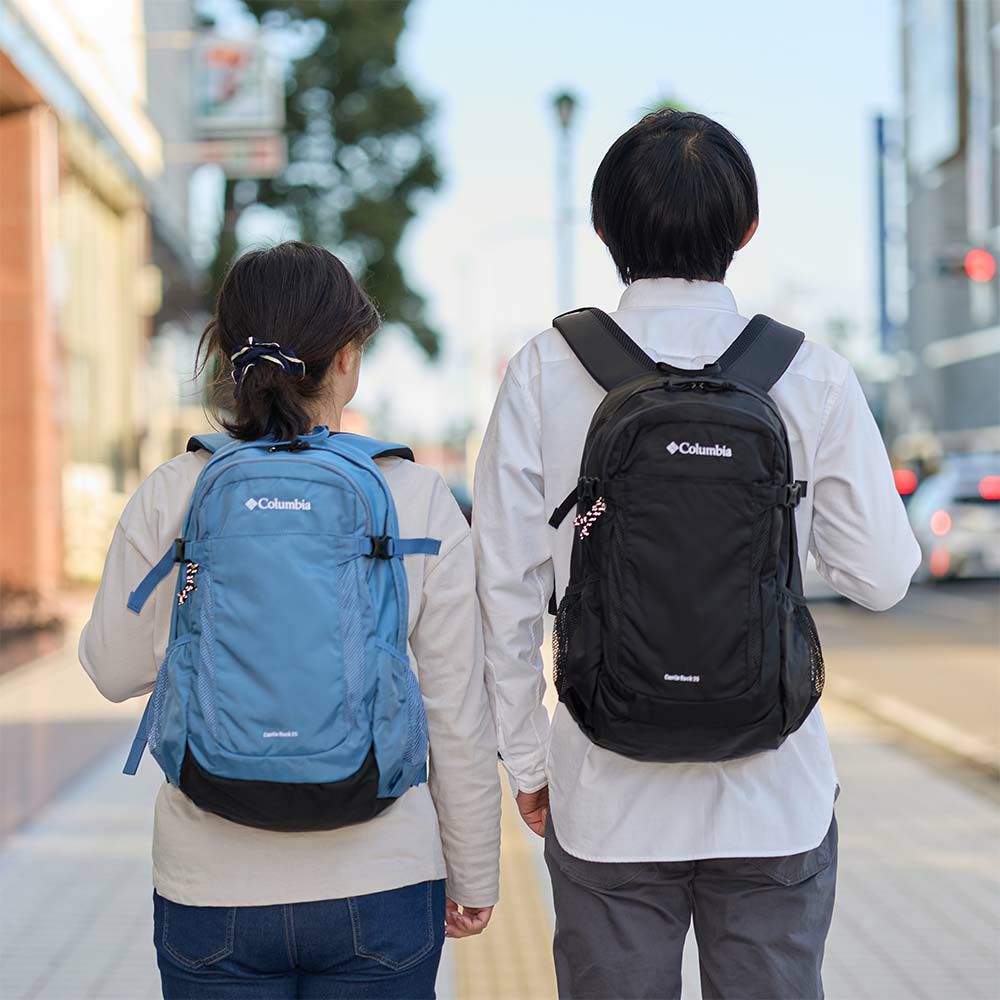 コロンビアリュックColumbia25LキャッスルロックバックパックIIレディースメンズリュックサック小さめコンパクト通学大学生大人おしゃれ人気登山キャンプハイキング日帰りPU8662