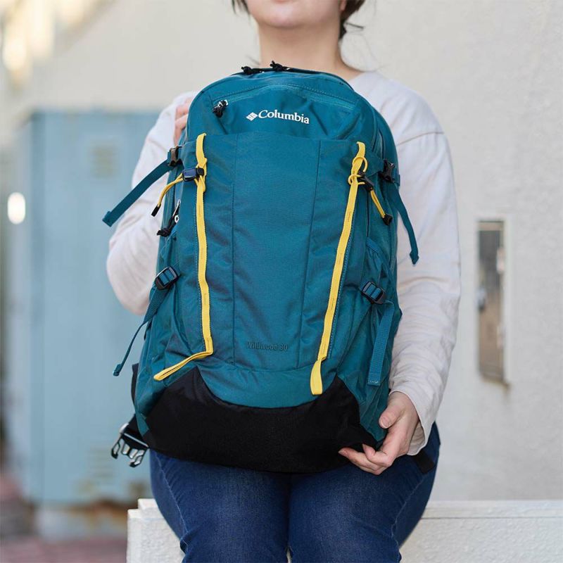 【2024新作】コロンビアリュックColumbia30Lワイルドウッドバックパックメンズレディースリュックサック大容量人気登山キャンプハイキングトレッキング登山リュック登山用リュック日帰りPU8657