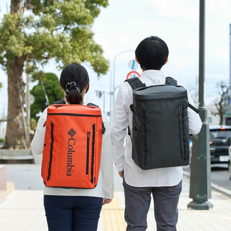コロンビアリュック通学Columbia30Lサイドキックバックパック大容量ボックス型中学生高校生大学生男子女子リュックサックボックスリュックスポーツリュックスクールリュック撥水PU8675