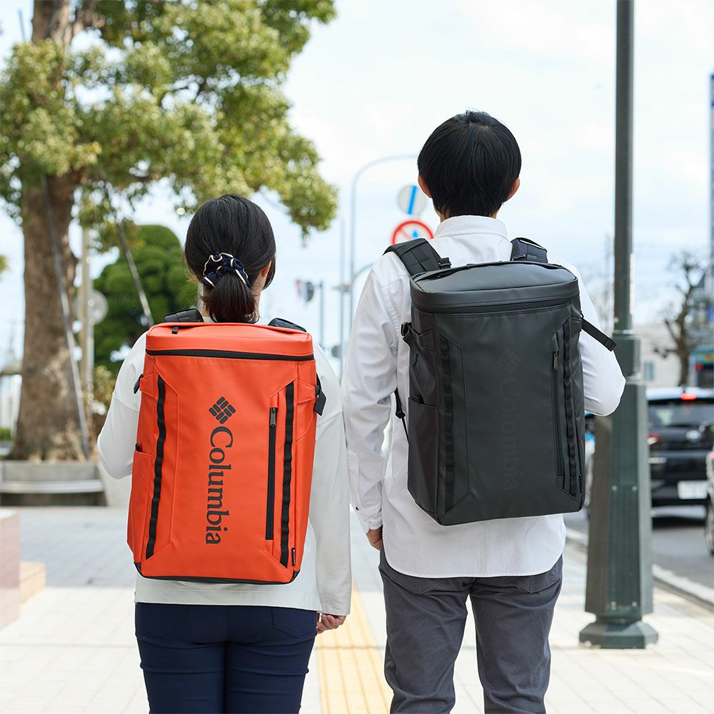 コロンビアリュック通学Columbia30Lサイドキックバックパック大容量ボックス型中学生高校生大学生男子女子リュックサックボックスリュックスポーツリュックスクールリュック撥水PU8675