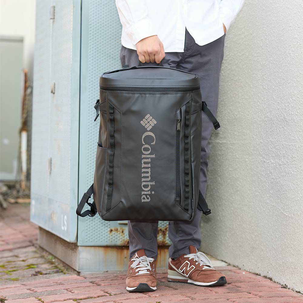コロンビアリュック通学Columbia30Lサイドキックバックパック大容量ボックス型中学生高校生大学生男子女子リュックサックボックスリュックスポーツリュックスクールリュック撥水PU8675