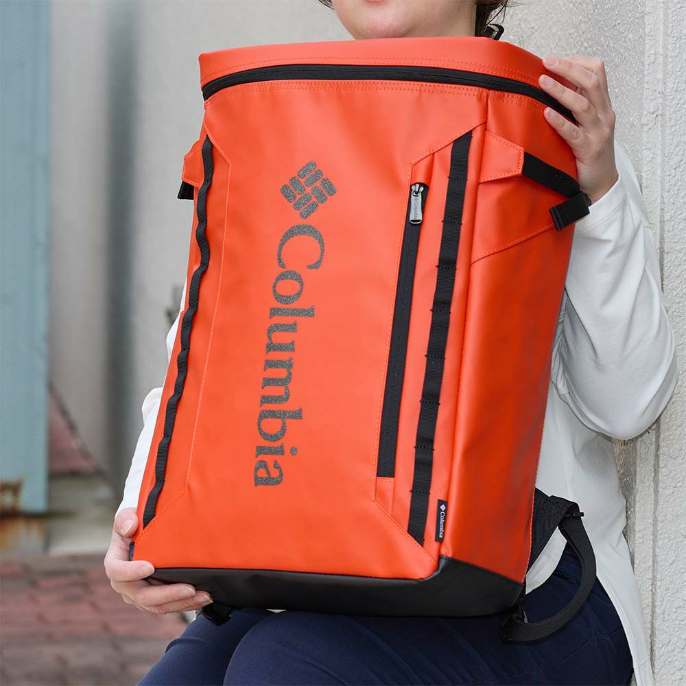 コロンビアリュック通学Columbia30Lサイドキックバックパック大容量ボックス型中学生高校生大学生男子女子リュックサックボックスリュックスポーツリュックスクールリュック撥水PU8675