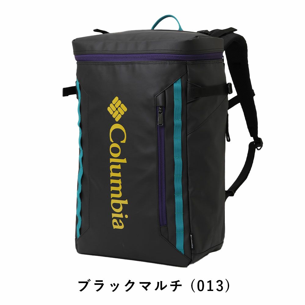 コロンビアリュック通学Columbia30Lサイドキックバックパック大容量ボックス型中学生高校生大学生男子女子リュックサックボックスリュックスポーツリュックスクールリュック撥水PU8675