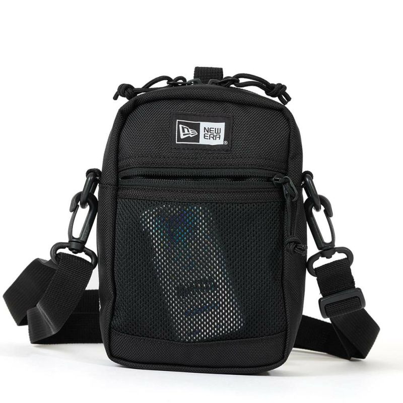 ニューエラショルダーバッグNEWERAメンズレディースショルダーポーチ1.7Lブラックショルダーバック人気小さめ小さいブランド軽量おしゃれNEWERA
