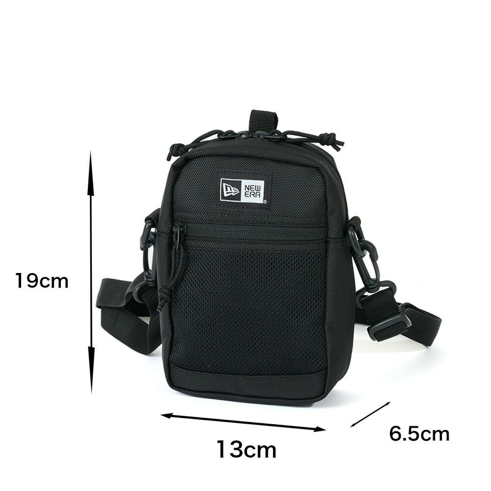 ニューエラショルダーバッグNEWERAメンズレディースショルダーポーチ1.7Lブラックショルダーバック人気小さめ小さいブランド軽量おしゃれNEWERA